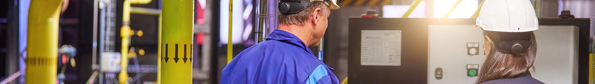 2 workers in hard hats